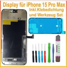 Replacement Screens MH Screen for iPhone 15 Pro Max Black