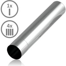 CampFeuer Tubos De Estufa De Acero Inoxidable 4 Piezas Ø 6 cm 32,5 cm