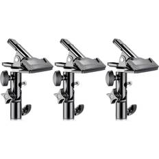 Neewer Light & Background Stands Neewer Heavy Duty Metal Clamp Holder 3 Pieces