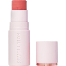 Makeup Revolution Skin Silk Marble Blush Stick Peachy Pink