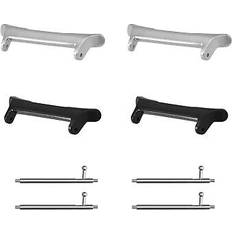 Kwmobile 4 pcs 22mm Metall Adapter für Samsung Galaxy Watch 7 Ultra