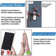 Replacement Screens JK incell LCD Screen For iPhone X