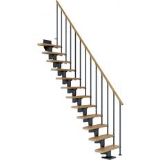 Treppen & Geländer Dolle Mittelholmtreppe Dublin Gerade 65 cm