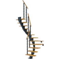 Treppen & Geländer Dolle Mittelholmtreppe Frankfurt 1/2 Gewendelt 65 cm