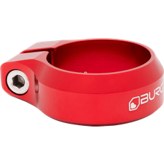 Rojo Abrazaderas de sillín Burgtec Seat Clamp 36.4mm Race Red