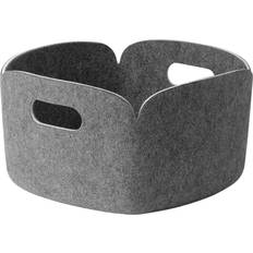 Paniers Muuto Restore De Rangement 28 x 28 cm - Gris Chiné Panier 28cm