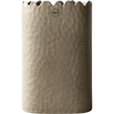 DBKD Vaser DBKD Flowery 20 cm Beige Vas
