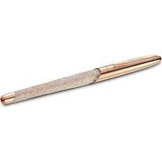 Golden Kugelschreiber Swarovski Crystalline Nova Rollerball Pen Rose Gold Tone