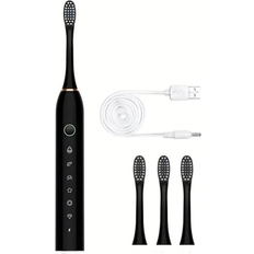 Electric Toothbrushes & Irrigators Bed Bath & Beyond Canova Electric Toothbrush with 6 Modes Black (4 Brush Heads)