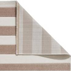 Carpets & Rugs Catherine Lansfield Cove Stripe Natural Rug Brown