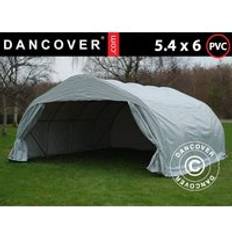 Dancover Garage Dancover Dubbel Garagetält Förrådstält 5,4x6x2,9m PVC Grå (Byggnadsarea )