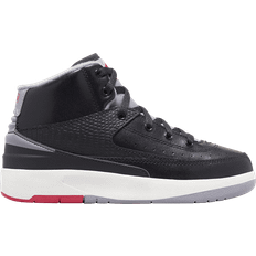 Nike Air Jordan 2 Retro PS - Black/Cement Grey/Fire Red/Sail