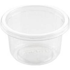 Duni Madkasser Duni Fixpack Tilbehørsbæger Rund PP 112x61 mm Set of 1000 Madkasse