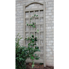 White Trellises DuraTrel Garden Trellis 28 in W x 76 in