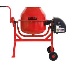 Excel Portable Concrete Mortar Mixing Machine 70L 220W/240V