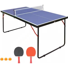 Table Tennis Bed Bath & Beyond Folding Ping Pong Table Set 54 x 30 x 26.5 in