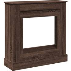 vidaXL Surround Fire Place Engineered Wood