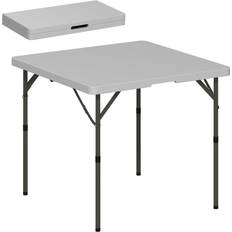 Camping & Outdoor OutSunny 3ft Folding Camping Table with 2 Height