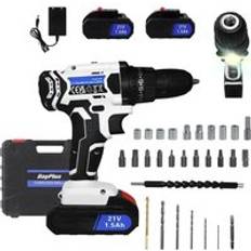 Dayplus 21-Volt 2 Speed Electric Cordless Drill