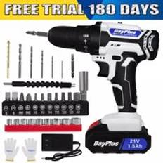 21-Volt 2 Speed Electric Cordless Drill