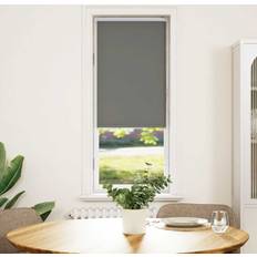 Blackout - Grey Roller Blinds vidaXL Roller Blind Blackout Grey 45x150 cm Fabric Width 40.7 cm Polyester