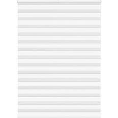 Gardiner & Tilbehør vidaXL Zebragardin Hvid 155x200 cm Stofbredde 150,9 cm Polyester