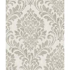 Muriva Tapeter Muriva Darcy James Collection Eleanor Damask Wallpaper 10m x 53cm Cream