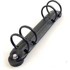 Svarta Gem, Pappersklämmor & Magneter Keba Ringmekanism Svart 40mm 2 Magneter