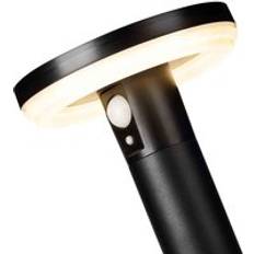 4lite Antheia Solar Slanted Black Wall light