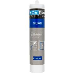 Sanitetssilikon Premium 300 ml Ljusgrå