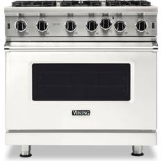 Ranges Viking 5 36" Liquid Propane Range VGIC53626BPWLP