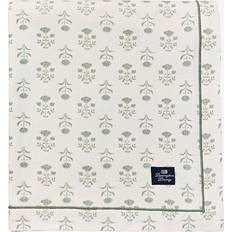 Lexington Duge Lexington Floral 150 x 250 cm Hvid/Eucalyptus Dug Hvid