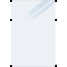 Glas Staket Plus Härdat Glasstaket Frostat 90x127 cm