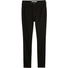 Polyester Jeans Hollister Curvy High-Rise Super Skinny Jeans - Black