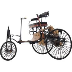 Scale Models & Model Kits Old Modern Handicrafts 1886 YELLOW & BLACK BENZ CAR Collectible Metal scale model Benz car