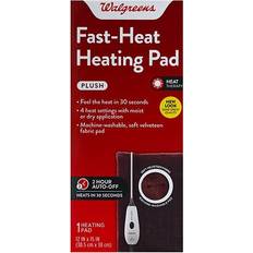 Walgreens Fast Heat Heating Pad Plush Standard 1.0 ea