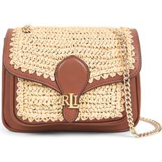 Strå Skuldertasker Lauren Ralph Lauren Uld Skuldertaske Uld - Beige