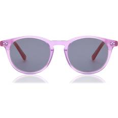 SmartBuy Kids Oval Full Rim Prescription Sunglasses - Transparent Purple