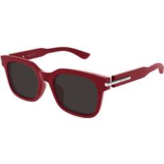 Solglasögon Alexander McQueen AM0496SA Asian Fit 003 54 Bourgogne Solglasögon Män
