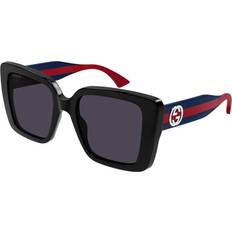 Gucci Purple Sunglasses Gucci Butterfly Oversize Sunglasses - Black