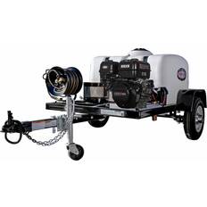 Pressure & Power Washers Simpson 4200 PSI 4 GPM Gas Pressure Washer Trailer, Pressure 4200 PSI, Flow 4 GPM, Engine Brand CRX, Model# TRSB4240162E