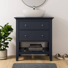 Dunelm Lynton Vanity Unit Navy