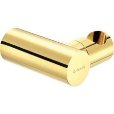 Badrumstillbehör Hill Ceramic Rund Handduschhållare Flex Mässing Guld
