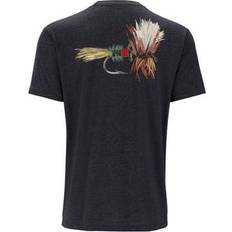 Fishing Jackets Simms Let It Fly T-Shirt Charcoal Heather XXL