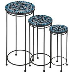 Indoor Plant Stands Regal Art & Gift Plant Stand Tall Set of 3 12.0 In W X 28.0 In H X 12.0 In D