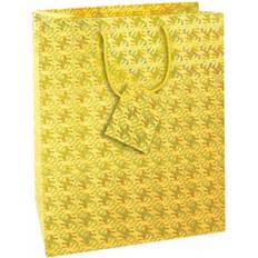 Giallo Carte da regalo County Stationery Sacchetto Regalo Olografico Cancelleria Contea Confezione da 12 L Giallo