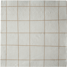 Square Papirserviet 33x33 cm Creme