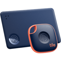 GPS & Bluetooth Trackers Tile Starter Pack 2024 -Navy Blaze Key/Wallet Finder & Tracker