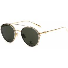 Belstaff Eyeglass Frame Clip-On - Dorado/Gris