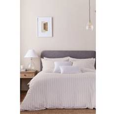 Hemtextil Juno Cotton Set Double Duvet Cover Beige